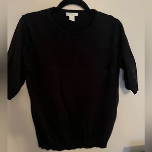 Short sleeve sweater